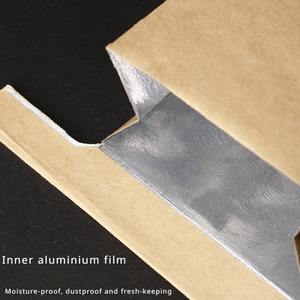 Factory RTS Food Frade laminado <span class=keywords><strong>de</strong></span> múltiples capas <span class=keywords><strong>de</strong></span> papel <span class=keywords><strong>de</strong></span> aluminio <span class=keywords><strong>de</strong></span> plástico bolsas selladas al vacío con corbata - Product Image 3