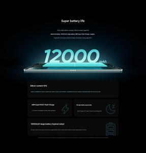 Tablette Lenovo Xiaoxin Pad Pro GT <span class=keywords><strong>13</strong></span> pouces 144Hz AI à succès, 12000mAh, Snapdragon 8 Elite pour l'étude, la vidéo et l'audio, le travail de bureau - Product Image 5
