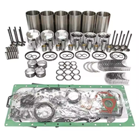 Suku cadang mesin penggali Yoongshing IZUMI 4JJ1 4JH1 4JA1 4JB1 4JG1 4JG2 4HG1 6BD1 6HH1 Kit Liner mesin untuk suku cadang ISUZU