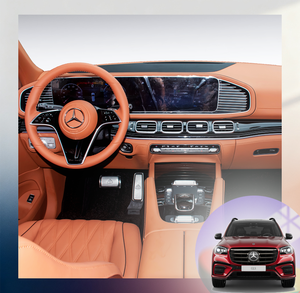 ชุดแต่งสำหรับรถยนต์ GLS580 (X167) ปี 2025 รุ่น 4 ที่นั่ง สีน้ำตาล - Product Image 1