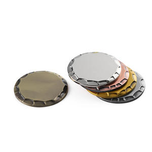 冲压金属设计您自己的铜银色高尔夫硬币球笔高尔夫球笔定制锤边 - Product Image 2