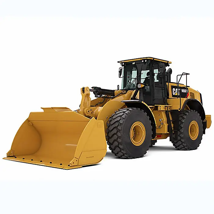 Venda quente usado japão carregador de roda caterpillar/gato 966h