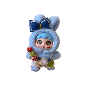 EZBABY Nouvelle poupée en peluche super douce à visage en caoutchouc, design créatif et tendance, ODM, sac pochette, couverture de livre, pendentif, porte-clés - Product Image 5