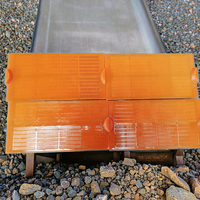 Haiwang Linearer PU-Vibrationssieb mit Motor für Erz-Anwendungen 305x610mm Hocheffizient 15-120t/h Kapazität