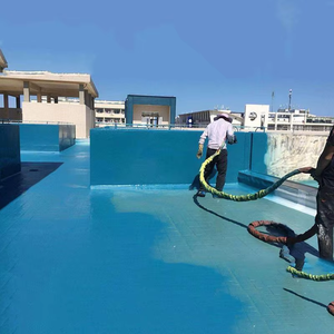 Échantillon gratuit de <span class=keywords><strong>peinture</strong></span> en polyurée par pulvérisation à haute élasticité Revêtement par pulvérisation imperméable à deux composants Revêtement liquide imperméable pour piscine - Product Image 4