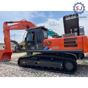 Excavatrice Hitachi ZX350 d'occasion, 35 tonnes, entièrement révisée, moteur certifié Komatsu, moteur PLC pour la construction et l'exploitation minière - Product Image 6