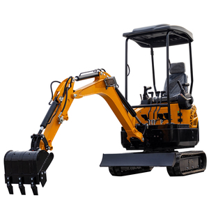 1.8 Ton Mini <b>Excavator</b> with Stump Trencher <b>Machine</b> Attachments - Product Image 1