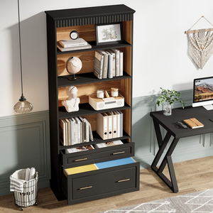 Prezzo basso all'ingrosso europeo classico mobile Billy libreria con qualità all'ingrosso Billy Bookcase - Product Image 5