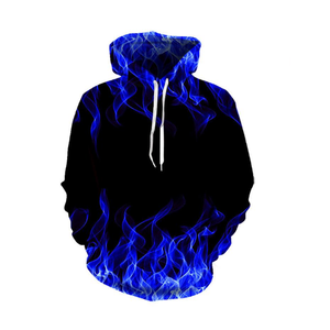 Vente en gros de sweatshirts à capuche en coton épais sublimés pour hommes sweats à capuche surdimensionnés avec logo personnalisé - Product Image 2