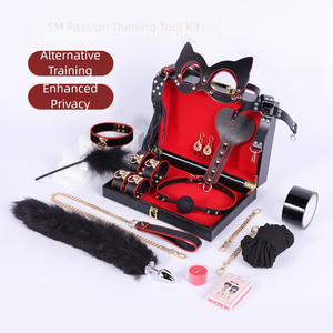 Scarletsin S-49 Высококачественные секс-игрушки из натуральной кожи для БДСМ, устройство для связывания и ограничения, подарочная коробка, 3000 г, безопасный материал - Product Image 1