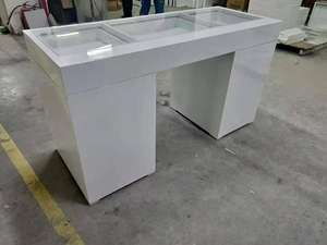 Stock sur NOUS! Docarelife — <span class=keywords><strong>coiffeuse</strong></span> de meubles de maison d'<span class=keywords><strong>hollywood</strong></span>, Table de maquillage avec miroir - Product Image 6