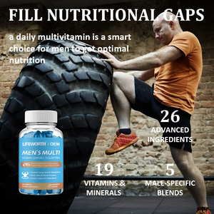 Liforth gmp multitamin גברים gummies מתילציה ויטמינים c d3 k2 <span class=keywords><strong>b</strong></span> אבץ סידן מגנזיום ליקופן ליפוזומלי אומגה - Product Image 3