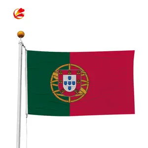 Bandera de Portugal, precio bajo, venta directa de fábrica para la Copa del Mundo 2022