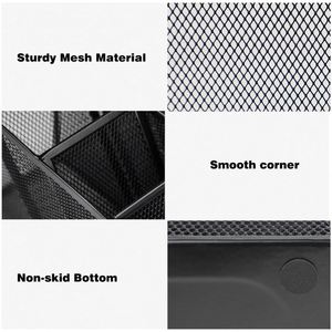Metal Mesh <b>Pen</b> Holders Desktop Organization Large Stationary Pencil Holder for Desk Art Supply Storage Organizers - Product Image 4