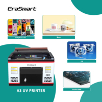 Printer UV Erasmart A3 untuk Papan Akrilik, Printer dengan Print Head 1390 untuk Pencetakan Foto