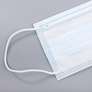 Masque chirurgical jetable non tissé 3 plis avec boucles d'oreille, masque facial médical certifié CE, filtration à 98%, usage adulte - Product Image 5