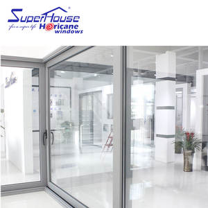 Puertas Corredizas <span class=keywords><strong>de</strong></span> Esquina <span class=keywords><strong>NOA</strong></span> Florida, Aprobadas por Miami-Dade, <span class=keywords><strong>de</strong></span> Aluminio y Vidrio, Personalizadas, Modernas, <span class=keywords><strong>de</strong></span> Aleación <span class=keywords><strong>de</strong></span> Aluminio Templado Gris - Product Image 2