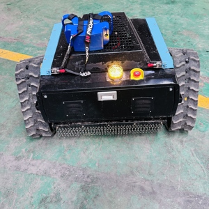 Livraison Gratuite Robot Tondeuse à Gazon Intelligent Télécommandé Mini Tracteur Zéro Turn Lame de Chasse-neige à Essence Y14-750 Capacité de Montée Inégalée - Product Image 2