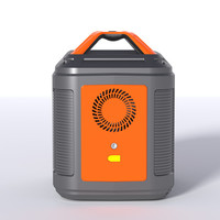 Station d'alimentation portable 300W/500W/600W avec contrôleur MPPT, système de stockage d'énergie solaire et automobile, générateur d'énergie domestique et extérieur