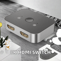 ULT-UNITE 8K pour répartiteur HDMI bidirectionnel 8K 60Hz 4K 144Hz 2.1v Design 2-en-1 Out 1-in-2 Out Switch Video Splitters &