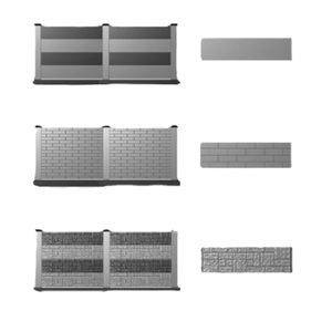 <span class=keywords><strong>Plaque</strong></span> préfabriquée extérieure Clôture en béton Moule pour panneau mural Moule pour panneau mural 3d durable Moule pour clôture durable Moule pour panneau mural - Product Image 1