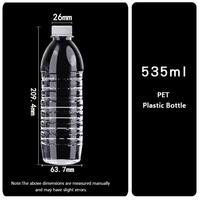 250ml 300ml 350ml 500ml 535ml 1000ml 1600ml 2000ml Air Mineral Botol Transparan Minuman Jus Susu Teh Botol Plastik PET