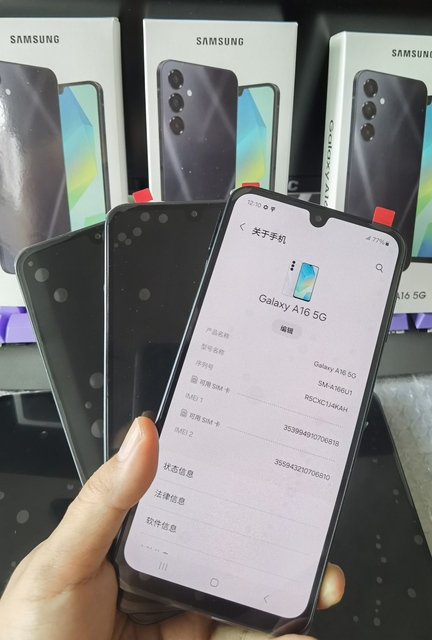 A16 5G Smartphone | Android 13 | Dual SIM | 120W Fast Charge | Face Recognition | 128GB Storage