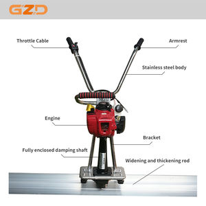 <span class=keywords><strong>Regla</strong></span> de vibración <span class=keywords><strong>Regla</strong></span> vibratoria de hormigón de <span class=keywords><strong>gasolina</strong></span> Acabado Screeding Maquinaria pavimentadora de suelo de hormigón - Product Image 2