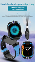 Nuevo Reloj Inteligente para Niños, Reloj con Teléfono Inteligente para Niños, Videollamada, Micro Chat, Despertador, Álbum de Fotos, Función de Giro de Fotos, Desmontable, 700 MA