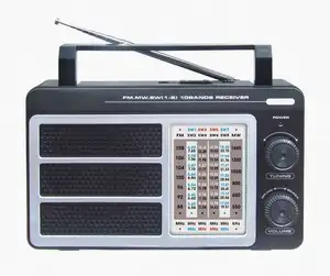 Hitam Portabel FM Radio