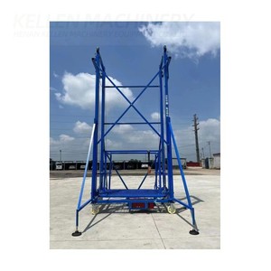 Plates-formes d'échafaudage mobiles d'extérieur Échafaudage électrique mobile de levage Échafaudage d'<span class=keywords><strong>occasion</strong></span> à vendre pour peindre le mur - Product Image 2