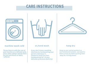 Di alta qualità a prova di periodo a tre strati di cotone organico biancheria intima mestruale per le donne di tutti i giorni elegante arco di bambù tinta tinta - Product Image 4