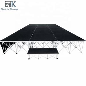 Plataforma de Escenario Móvil de Aluminio para Eventos, Plataforma Portátil de Montaje Rápido, Podio para Conciertos, Plataforma de Exhibición con Estructura de Truss - Product Image 2