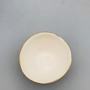 Proveedor de China, gran oferta, maceta chapada en cerámica de porcelana dorada - Product Image 2