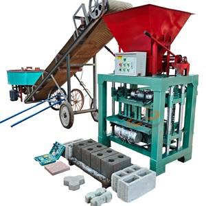 Máquina para Hacer Ladrillos BL4-40, Multifuncional, Moldeadora de Bloques de Concreto, Manual, al Precio Más Bajo - Product Image 1