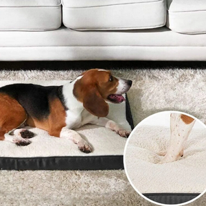 Abnehmbare wasch bare Hunde bett matte Winter verdickte warme Plattform Hunde matte Decke Haustier Schlaf betten - Product Image 2