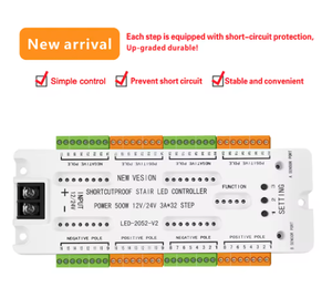 Sxzm thông minh PIR cảm biến chuyển động 16 kênh 24 kênh 32 kênh DC 12V/24V trong nhà <span class=keywords><strong>LED</strong></span> cầu thang điều khiển ánh sáng Kit - Product Image 4
