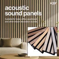 Vente directe d'usine, panneaux acoustiques imperméables, panneaux muraux acoustiques modernes en bois pour salon, chambre à coucher, hôtel