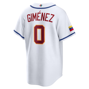 Maillot de baseball classique vierge de l'équipe nationale du Venezuela pour le <span class=keywords><strong>World</strong></span> Baseball Classic 2026 - Product Image 3