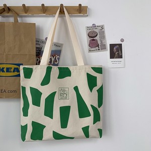 I-0166 Factory Large Reusable Canvas <b>Tote</b> <b>Bag</b> Custom Printed New Design Fashionable Recyclable Shopping <b>Bag</b> for Summer Winter - Product Image 4
