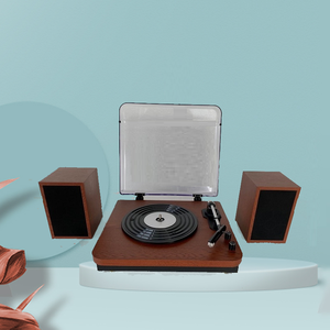 Lecteur enregistreur de <span class=keywords><strong>vinyle</strong></span> de haute qualité, en aluminium, avec haut-parleurs extérieurs, bon marché, - Product Image 1