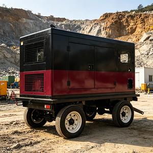 เครื่องกำเนิดไฟฟ้าดีเซลแบบพกพา 15kW 20kW 50kW เคลื่อนย้ายง่าย ระบบระบายความร้อนด้วยน้ำ สำหรับตั้งแคมป์และรถขายอาหารเคลื่อนที่ - Product Image 1