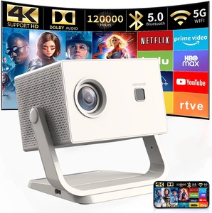 Máy chiếu chỉnh sửa Keystone máy chiếu màn hình lớn 300 inch Máy chiếu Video Mini Độ phân giải cao 1080p - Product Image 3