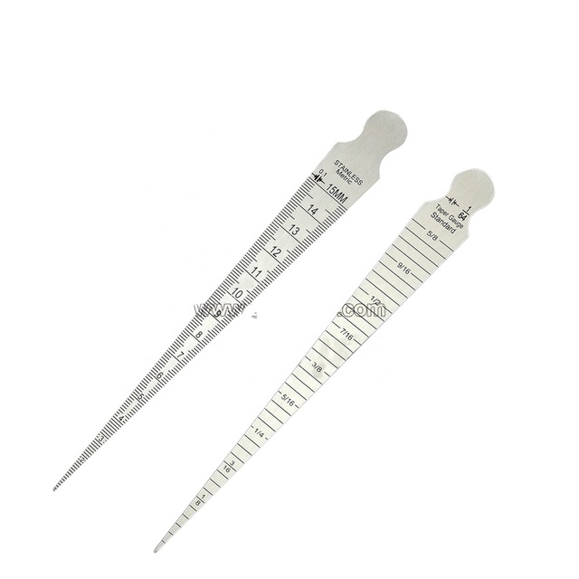 GueNineBo Stainless Steel Taper Gauge 1-15mm Industrial Tools