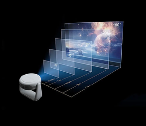 Android11 K1 Proyector inteligente Wifi6 1080P Proyector recargable portátil Bt5.2 Proyector DE VIDEO 4K para exteriores con batería - Product Image 3