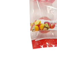 Sac en plastique de qualité alimentaire personnalisé avec fermeture centrale et soufflet latéral avec votre propre logo pour les produits de boulangerie pour l'emballage des sucettes