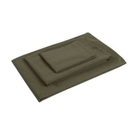 Nouvel ensemble de literie 100 % coton 2026 pour lit superposé de dortoir, ensemble de draps 3 pièces de couleur unie pour dortoir étudiant