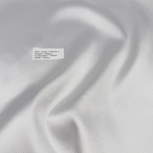 GCW-1745GQ-4 225GSs Taaan गुणवत्ता के ब्राइडल सैटिन कपड़े 150 सेमी चौड़ा पॉलिएस्टर शादी पोशाक सामग्री - Product Image 3