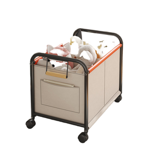 Carrito <span class=keywords><strong>de</strong></span> Juguetes Plegable <span class=keywords><strong>de</strong></span> Hierro para Niños con Estantería Móvil para Libros, Bloques <span class=keywords><strong>de</strong></span> Construcción, Libros Ilustrados, <span class=keywords><strong>Muñecas</strong></span> y Aperitivos para la Sala <span class=keywords><strong>de</strong></span> Estar - Product Image 1