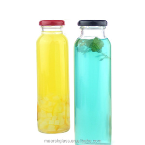 Bán Buôn 10Oz 16Oz Rõ Ràng Rỗng <span class=keywords><strong>Container</strong></span> 250Ml 350Ml 500Ml Nước Đá Trà Sữa Nước Giải Khát Chai Thủy Tinh - Product Image 4